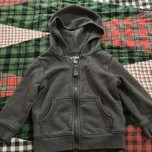 Cat & Jack Gray Zip-Up Hoodie Sweatshirt